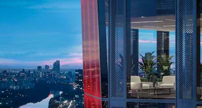 Аренда офиса 229,9 м² с 3 кабинетами и собственной террасой в башне iCITY