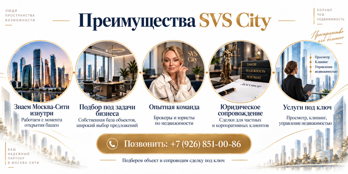 Преимущества SVS City